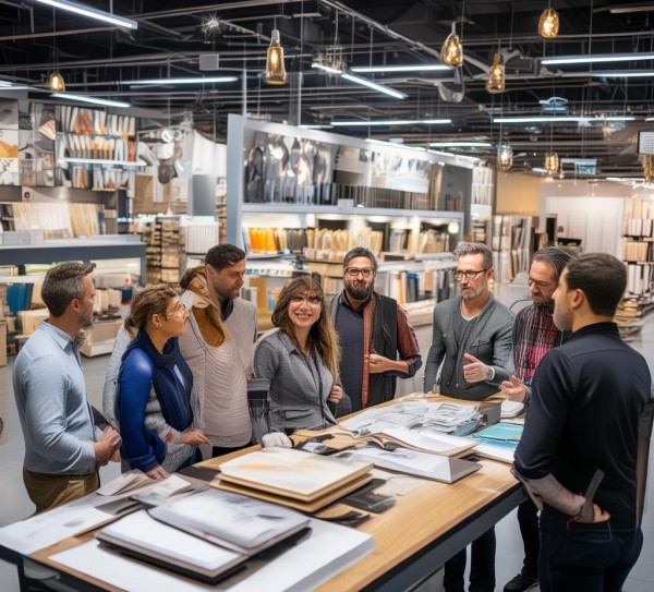装修建材市场，关键人资源，设计师与施工团队